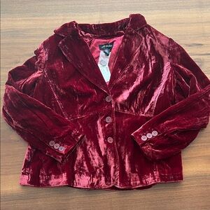 NWT Lane Bryant Velvet jacket Sz 20